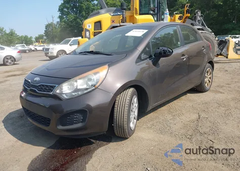 2013 Kia Rio Ex from USA, damaged, VIN KNADN5A3XD6234252